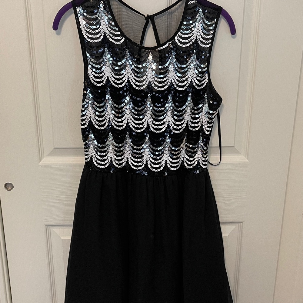 Sparkly Black Dress